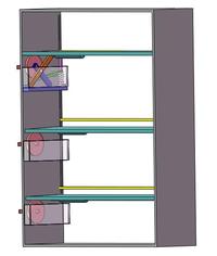可升降自动整理书架