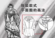 《时装画技法》——《服装款式平面图的画法》