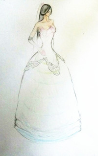 创意婚纱系列莲花之令