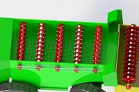 多功能循环式油菜收割机