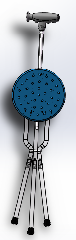 双折叠智能拐杖