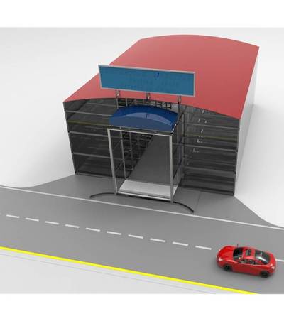 ３Ｄ智能立體全空間停車場