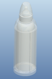 可切换控温奶瓶