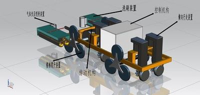 楼梯自动清洁机