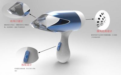 智能现代仿生吹风机