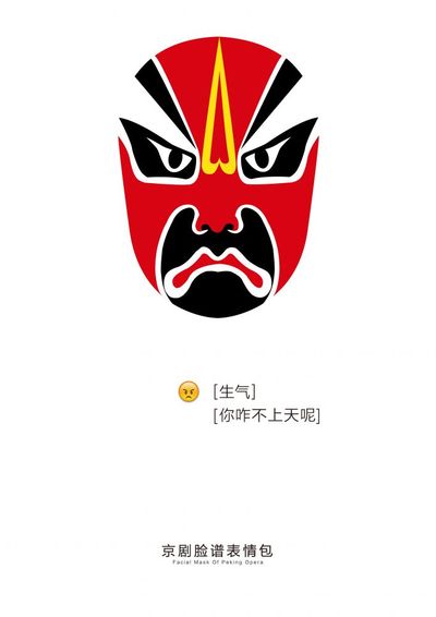 京剧脸谱表情包