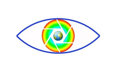 “看天下”摄影工作室logo