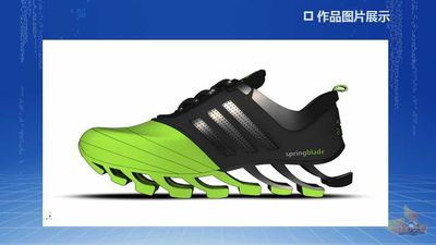 阿迪达斯清风跑鞋