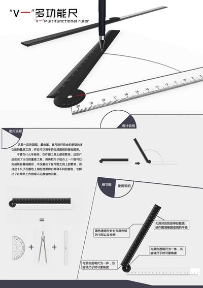 “V一”多功能尺