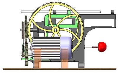 基于solid works的柔性新型自动家用苹果削皮机