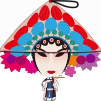 “油纸伞下躲花旦”挂饰