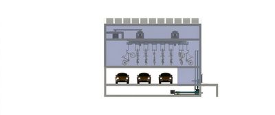 新型懸掛式組合自行車庫