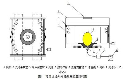 甜瓜內部品質可見近紅外光譜采集裝置的研制