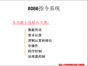 微机原理与接口技术
