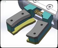 四自由度桔子采摘机器人