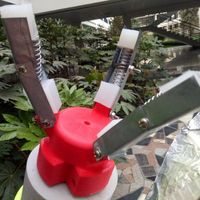 半自动水果采摘机