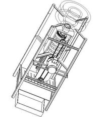 竖直式青核桃剥皮机