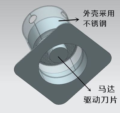 多管一口自動過濾下水管地漏