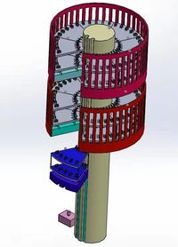 一种智能自行车立体车库