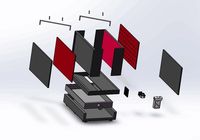 晴雨伞放置烘干架