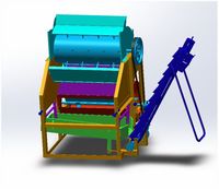 辅助花生分离机
