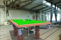 自动摆球台球桌