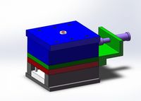一种带卷笔功能的桌面收纳盒