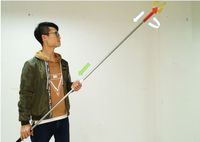 手持式自旋杆式水果采摘器