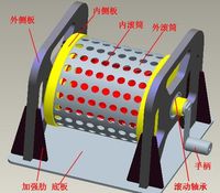 手摇硬币分拣机