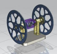 二轮驱动差速系统