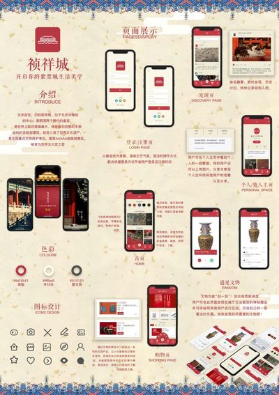 祯祥城APP界面及交互设计