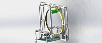 物流包裹封箱打包一体机