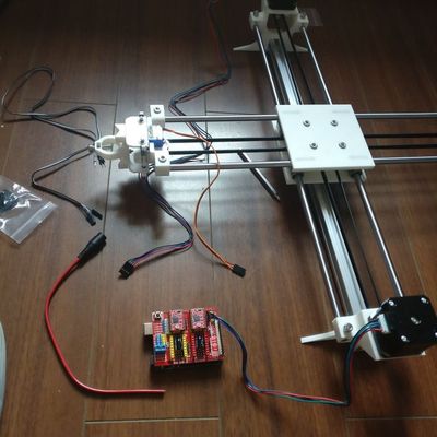 基于3D打印技术的智能绘图写字机