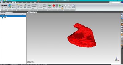 卡通熊逆向设计与3D打印