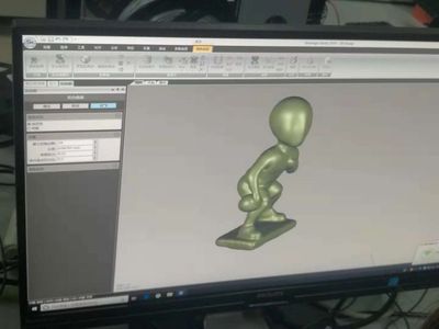 卡通模型逆向設計與3D打印