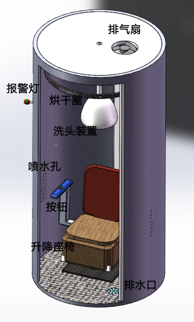 老人智能洗浴裝置