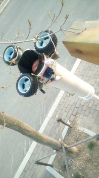 可伸缩高空通用套袋器