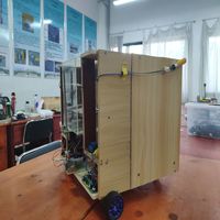 基于物联网远程控制的人机交互式储物桌