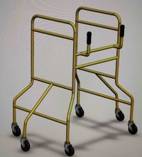 防侧翻式助行器