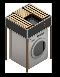 烘干消毒一体化叠衣机