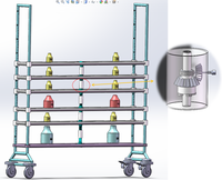 层板单元具有空间可调功能的新型商品货架