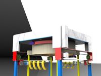 垃圾袋自动开袋打包机