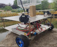 对虾养殖投饵运输机器人