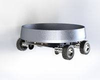 新型智能可移动垃圾桶