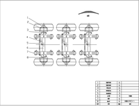 电控液压全轮转向三轴半挂车