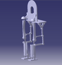 纯机械无动力穿戴式外骨骼