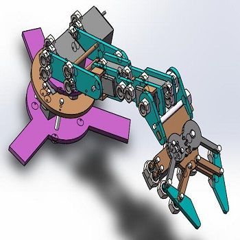 6自由度機械手