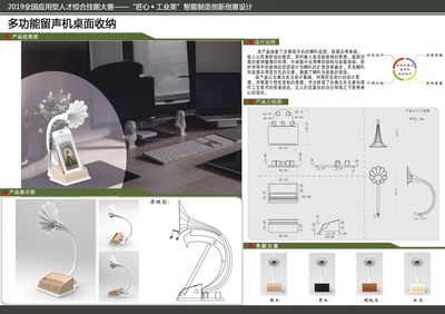 多功能留聲機(jī)桌面收納