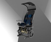 智能平衡多功能轮椅