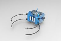 水下柱状清洗机